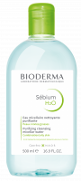 BIODERMA product photo, Sebium H2O 500ml, micellar water for acne prone skin